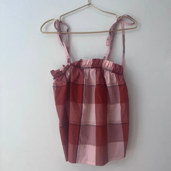 Belize official plaid top gingham blouse - Picture 2 of 4